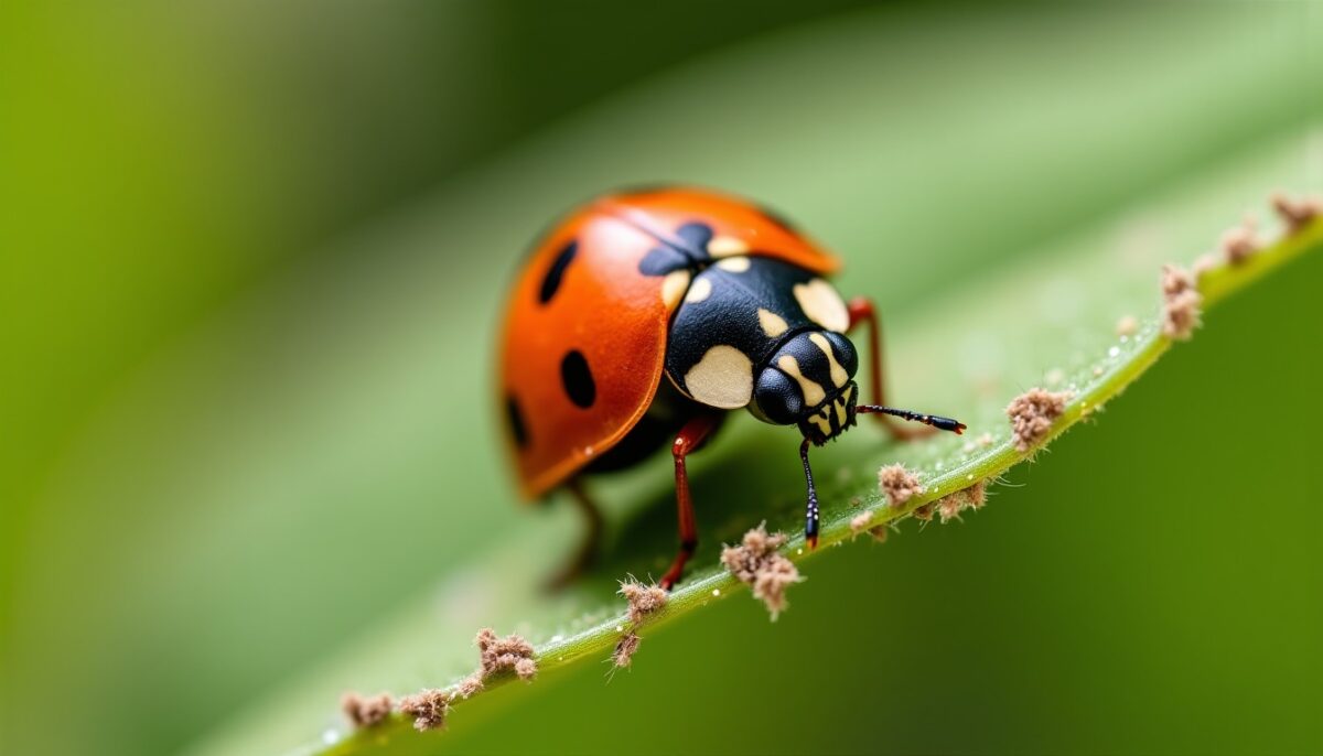 Larves de coccinelle : comprendre leur cycle de vie et leur importance bénéfique au jardin